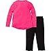 New Balance baby-girls Long Sleeve Top and Tight SetPants Set