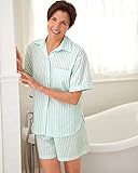 National Striped Shortie Pajamas