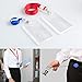 Vetoo 3Pack Heavy Duty ID Badge Holders,Clear,Vertical,Durable,Suitable for use in Factories,Offices,and Schools.