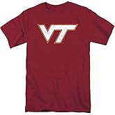 Virginia Tech Official Distressed Primary Unisex Adult T Shirt