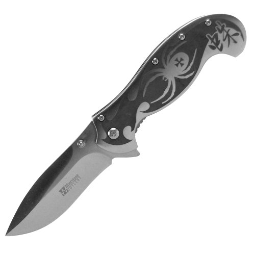 Whetstone Cutlery 25-22445 Steel Widow Folding Stainless Steel Knife