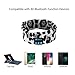 Bluetooth Headband Headphones, Wireless Bluetooth Sleeping Running Music Earphones Headband Sports Headset Built-in Speakers Microphone for Calling, Workout, Yoga, Jogging, Leopard-Gray