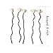 30Pcs Premium Brown Wavy Rattan Reeds add Through Grass Flowers Fragrance Diffuser Stick Replacement Refill Sticks