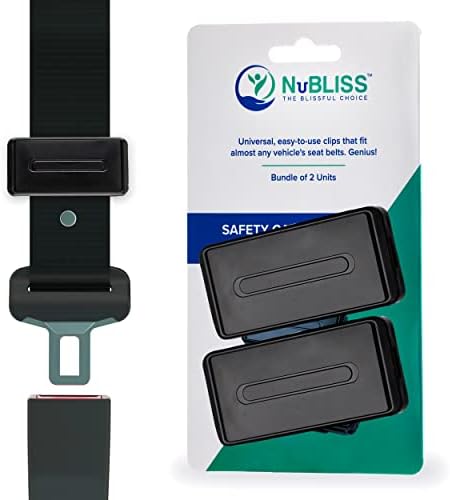 thumbnail image 2 of Car Seat Belt Clip, SeatBelt Adjuster, Universal Shoulder Neck Strap Positioner Lock Clips For Adults Kids Pregnant Women 4 Pack 2 of 14