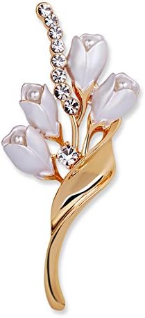 Pan Xiaoli small suit jewelry crystal brooch pin women girls fashion style brooch pin Accessories