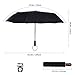 Windproof Travel Umbrella 10 Ribs Unbreakable Auto Open Close Waterproof Stormproof Canopy Rustproof Automatic Folding Compact Portable Rain Umbrellas for Men and Women