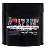 WELYEME Cold Water Dye Violet, Tie Dye