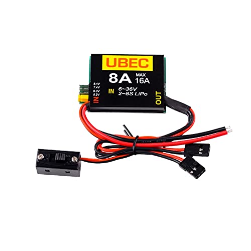 SoloGood 2S-8S Lipo 6-36V UBEC-8A BEC