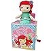 KIDS PREFERRED Disney Baby Ariel Jack in the Box - The Little Mermaid Musical Toy for Babies, Multicolor
