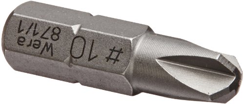 Wera Series 1 871/1 Sheet Metal Bit, TORQ-SET 10mm Head x 1/4