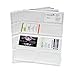PackZen Clear Top Loading Adhesive Business Card Sleeve/Pocket (Long Side Open) - Pack of 100 - Made in The USA