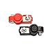 1 Pair Car Battery terminal connector Clamp Clips Negative Positive for Auto Car Truck(Red+Black)
