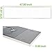 Hykolity 1x4 FT 40W 4000lm 4000K Ultra Slim Flushmount built-in driver LED Flat Panel troffer Light, Residential Surface mount/Commercial Drop Ceiling Dimmable Ceiling Fixture ETL Listed