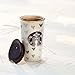 Starbucks Double Wall Traveler DOT Collection 12oz Black Heart (11040999)
