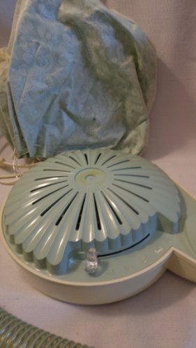 Click Here to See More Images Vintage General Electric Bonnet Hair Dryer and Original Case 1960s