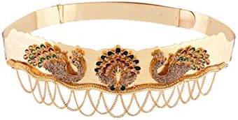 HIP CHAIN/ STONE KAMARBAND SOUTH INDIAN BELLY CHAIN FOR WEDDING GOLD PLATED FOR WOMEN