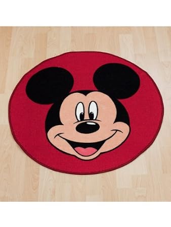 Character World Disney Mickey Mouse Teppich Mickeys Kopf Amazon