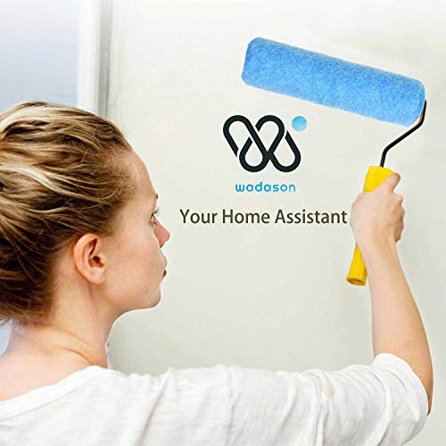 Wadason Paint Roller Covers 9 inch 1/2 inch Nap 6 Pack