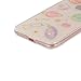 CMEKA Slim Fit iPhone 8 Case Bling Glitter Sparkle Space Planet Stars Moon Embedded Slippy Ultra Thin Flexible Soft TPU Protecive Phone Case Cover Compatible with Apple iPhone 7/8 (Clear)