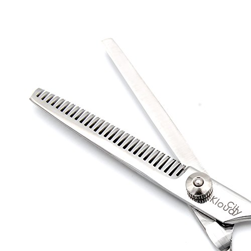 KLOUD City® Professional Hair Cutting Scissors Shears (Teeth Thinning Scissors)