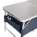 Fold-N-Half Table with Heat Resistant Top and Storage Binsthumb 4