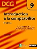 introduction à la comptabilité ; 9e édition ; corrigés des applications 2015 by 