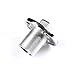 Mxeol Boat Garboard Drain Plug Bilge Plug Stainless Steel 1 Set W/Screws