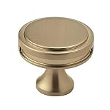 Amerock BP36603BBZ Oberon Knob, 1-3/8 in (35 mm) Diameter, Golden Champagne