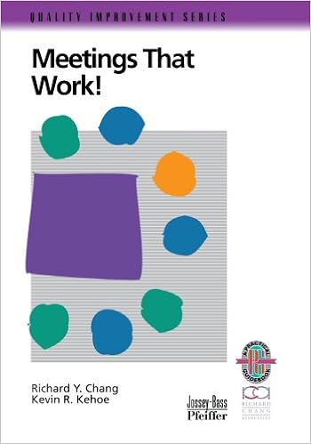 Meetings That Work!: A Practical Guide to Shorter and More Productive Meetings