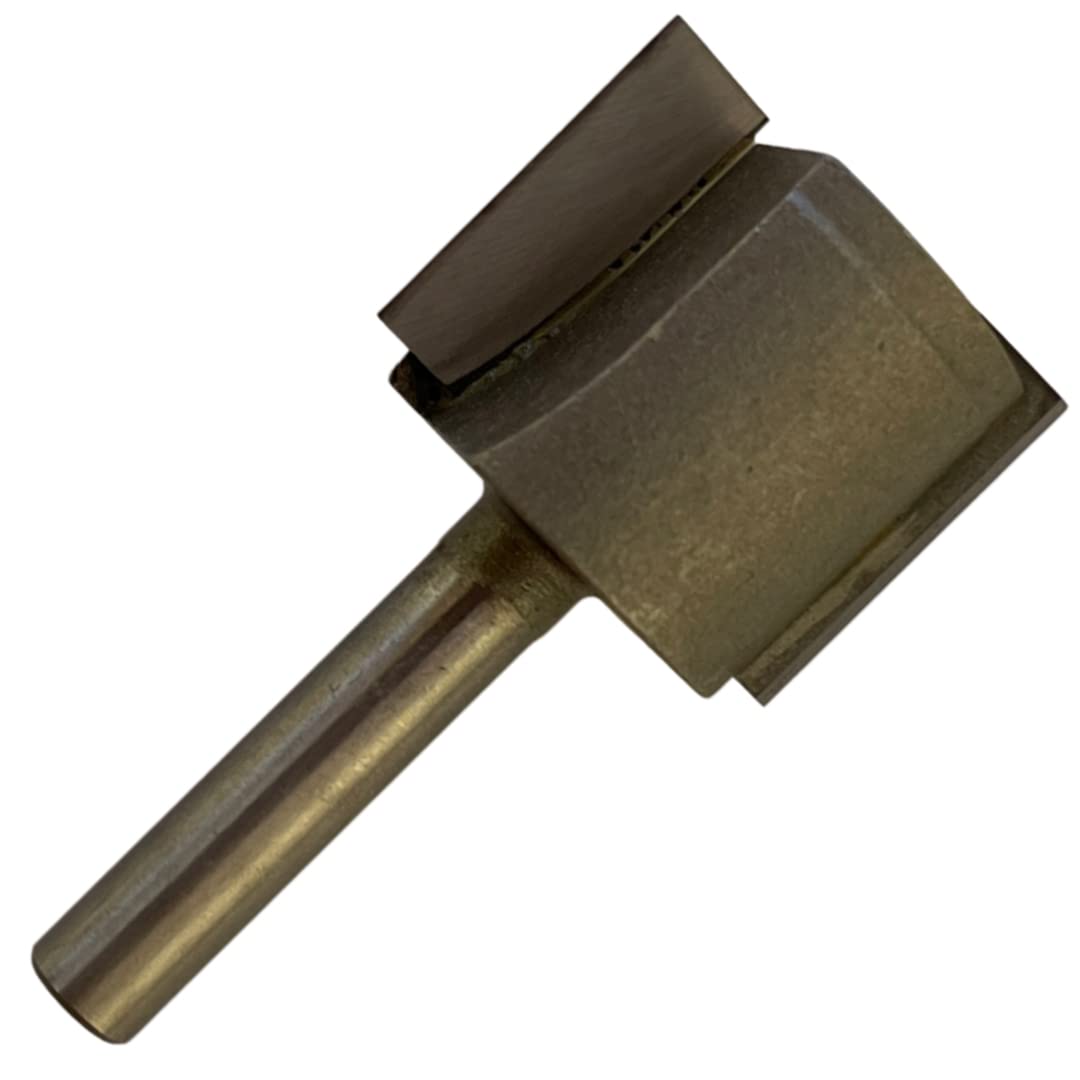 1" Cutting Diameter x 1/4" Shank Straight Flute Router Bit