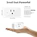 YTE SWA5 Smart Plug, Wifi Outlet Works with Alexa Mini Socket with Timer Function, No Hub Required, 16A(2 pack)