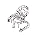 TERNENCE Comfortable Male Chastity Belt Ergonomic Design Long Cock Cage K945 (45mm M Size)