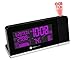 Ambient Weather WS-8460 Projection Clock with 256 Color Changing Ambient Temperature Display, Wireless Temperature and Barometer