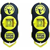 CH Hanson 03040 Magnetic Stud Finder - 2 Pack | Measuring Tools, Detectable Metal/Wood, Stud Finders, Magnetic Stud Finders, Leveling Tools, 2 pk; 1 in Detection