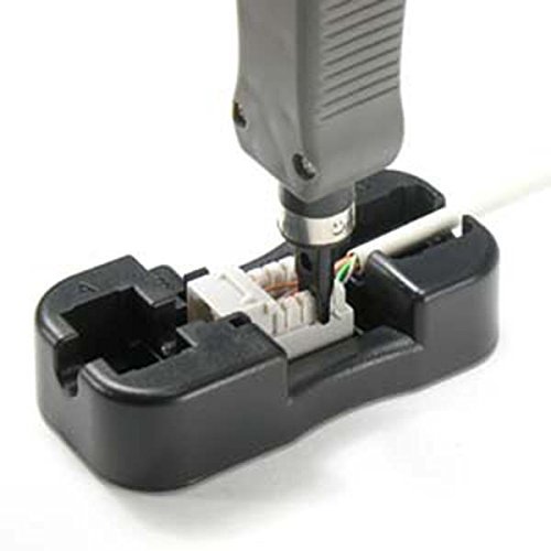 iMBAPrice Universal Cat6/Cat5e/RJ11/12 Keystone Jack Punch Down Stand