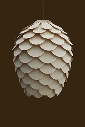 Handmad New Pine Cone Hanging 1-Light Pendant Lamp, hanging lamp,wooden lamp, decorative ceiling lamp, fixtures