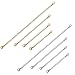 FIBO STEEL Stainless Steel 8 Pcs Necklace Bracelet Extender Chain Set,2
