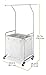 Whitmor Commercial Rolling Laundry Center with Removable Liner and Heavy Duty Wheels