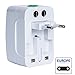 World Wide International Electrical Power Travel Charger Adapter Plug, Converter Adaptor for European American Australia Germany France Ireland England Italy Spain India South Africa & more (write)