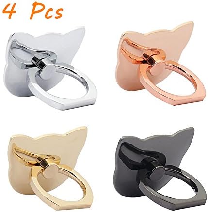 Cell Phone Stand Tablet Cradle, Cell Phone Finger Ring Holder/Stand Phone Ring 360 Rotation /Car Mount Finger Ring Grip for iPhone 7 Plus, iphone8 plus iphone X Samsung Galaxy Edge, S8 Plus (X)