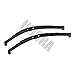 INJORA RC Car Spring Suspension Bar Leaf Spring Suspension Steel Bar for 1:10 RC Rock Crawler D90 Axial SCX10 F350