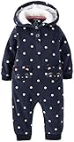 Carter's Baby Girls' Fleece Hooded Romper (Baby) - Mouse
