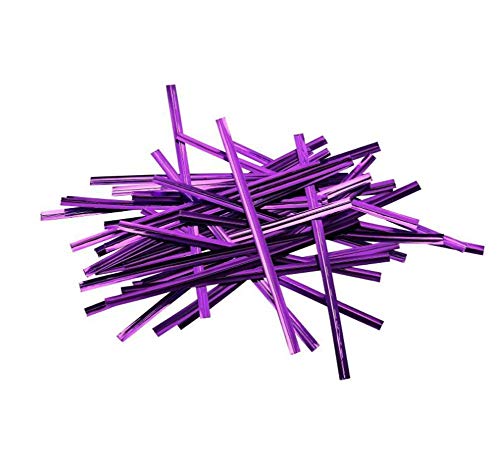 800 PCS 3.15 Inch Length Sealing Twist Ties Tape Bread Bag Sugar Box Package Gift Accessories Metal Wire Tape Decoration Ornaments Wrap Pack Belt Color Random - Thumbnail 6