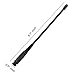 BNC Antenna HYS-701N Dual Band VHF/UHF 2M 70CM Antenna for ICOM IC-A14 IC-V8 Vertex HX300 HX320 Kenwood TK100 TK200 Handheld Radio(3PCS)