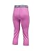 Under Armour Girls' HeatGear Armour Printed Capri, Verve Violet (723), Youth Large