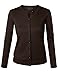 BIADANI Women Button Down Long Sleeve Soft Knit Cardigan Sweater Junior Fit