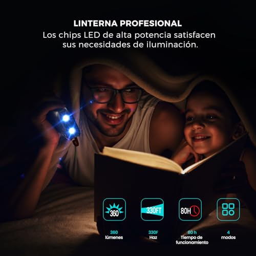 HUSEYTA Power Bank 20000mAh con Cables Integrados, Carga Rápida PD 22.5W, Batería Externa con 4 Cables y Pantalla LED, Compatible con iPhone, Samsung, Xiaomi