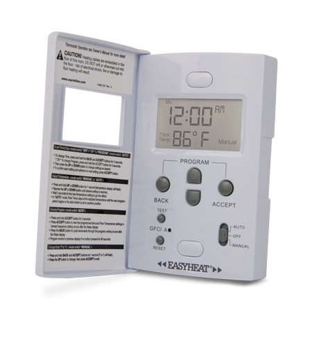 FTS-2 240V Easy Heat Warm Tiles Programmable Thermostat: Amazon.co.uk