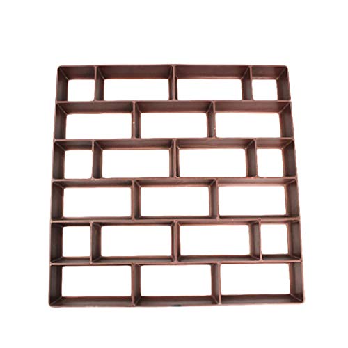 Euone Home, Paving Pavement Concrete Stepping Driveway Stone Path Mold Maker Mould Lot - Thumbnail 2