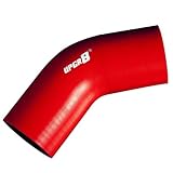 Upgr8 Universal 4-Ply High Performance 45 Degree Elbow Coupler Silicone Hose (2.5
